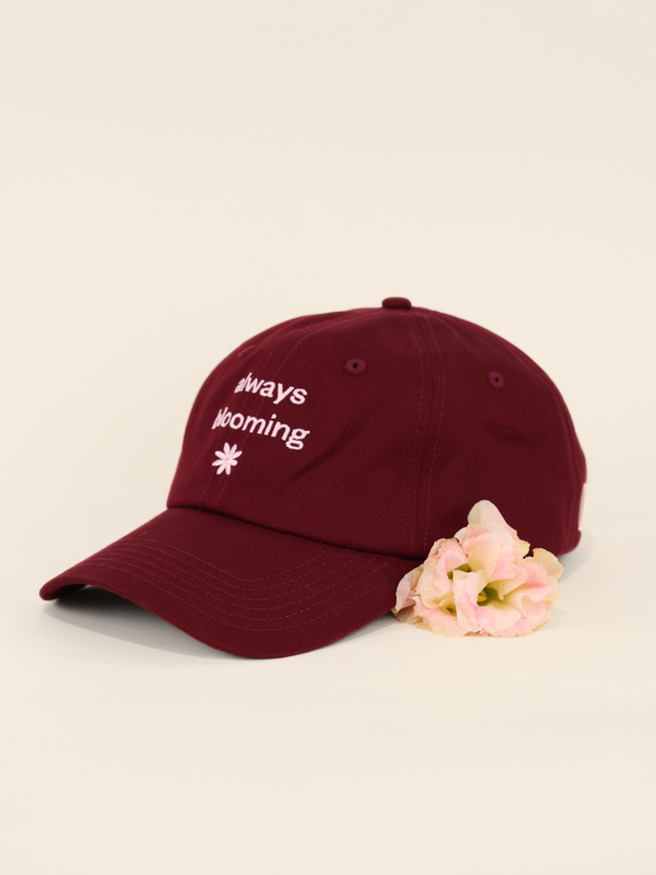 Always Blooming Embroidered Cap