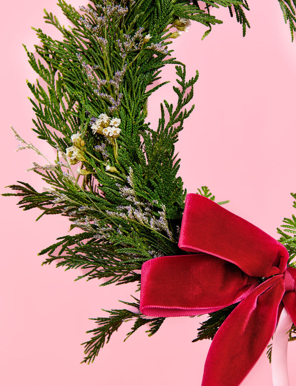 Traditional Mini Christmas Wreath