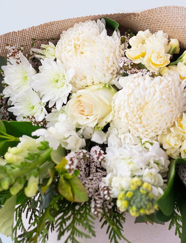 Medium White + a vase!