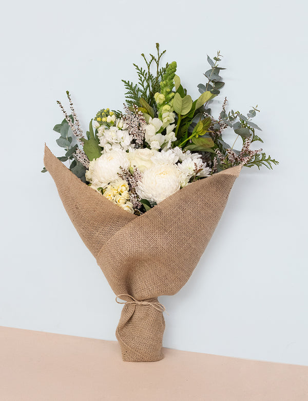 Medium White + a vase!