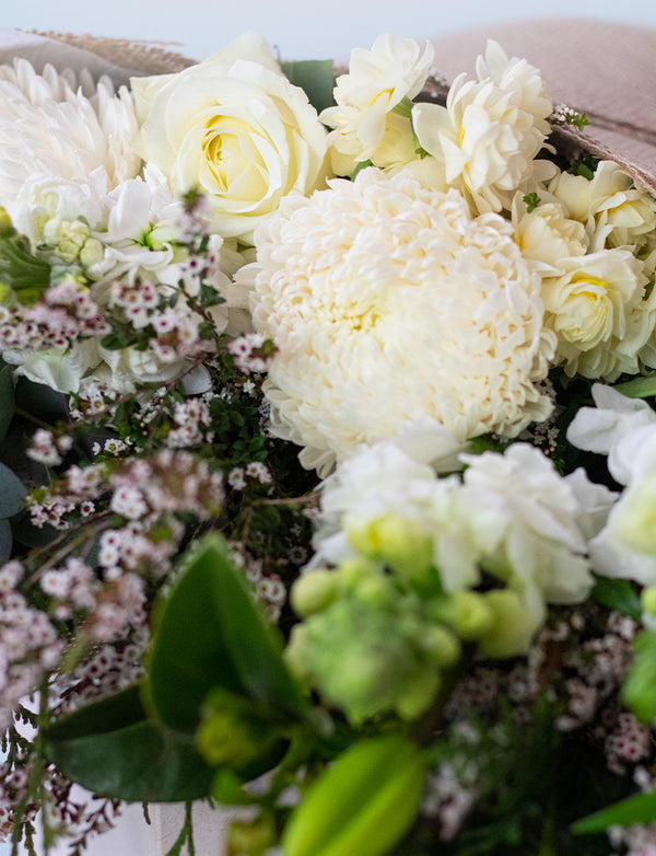 Large White + a vase!