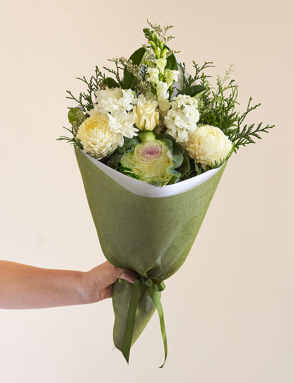 Medium White + a vase!