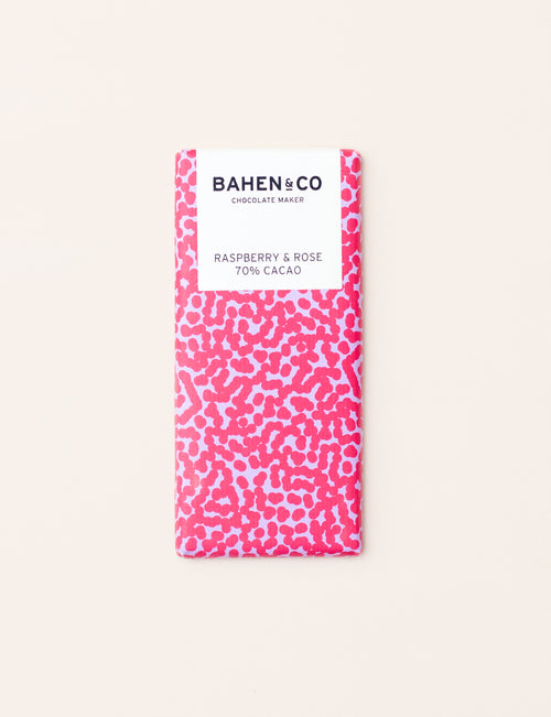 Bahen & Co Raspberry & Rose Chocolate