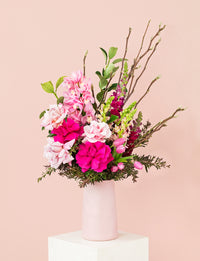 Large Tulip Vase - Pink