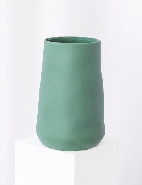 Small White + a vase!