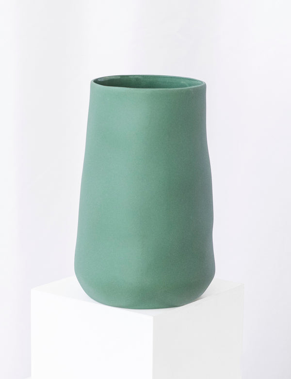 Small White + a vase!