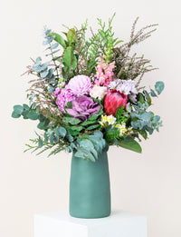 Large Tulip Vase - Moss