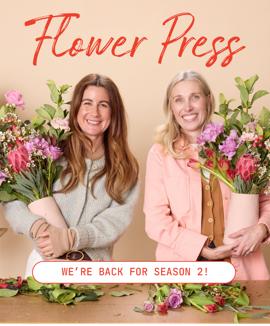 The Flower Press Series is back!