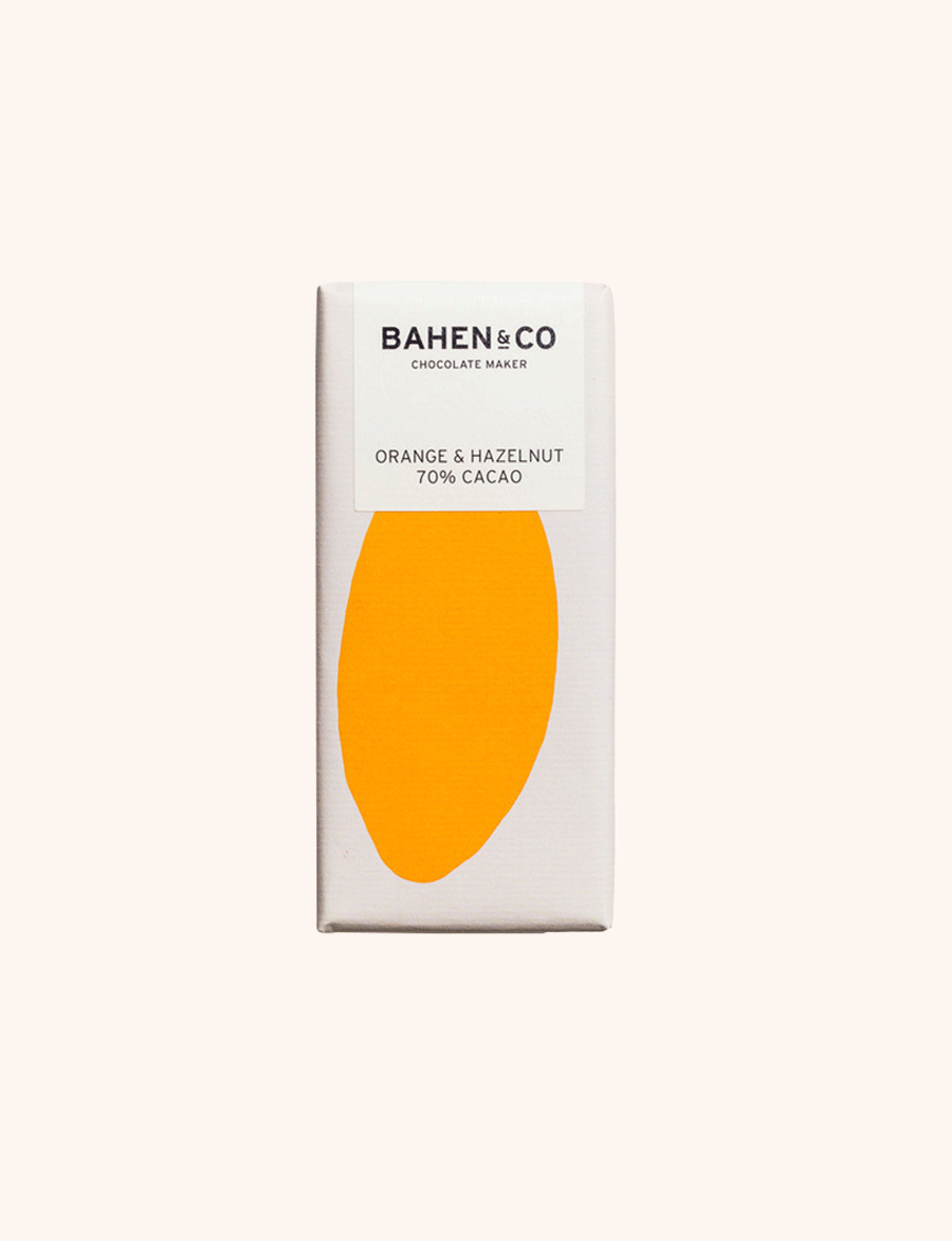 Bahen & Co Orange & Hazelnut Chocolate