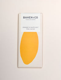 Bahen & Co Orange & Hazelnut Chocolate