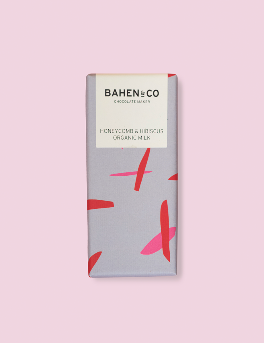 Bahen & Co Honeycomb & Hibiscus Chocolate