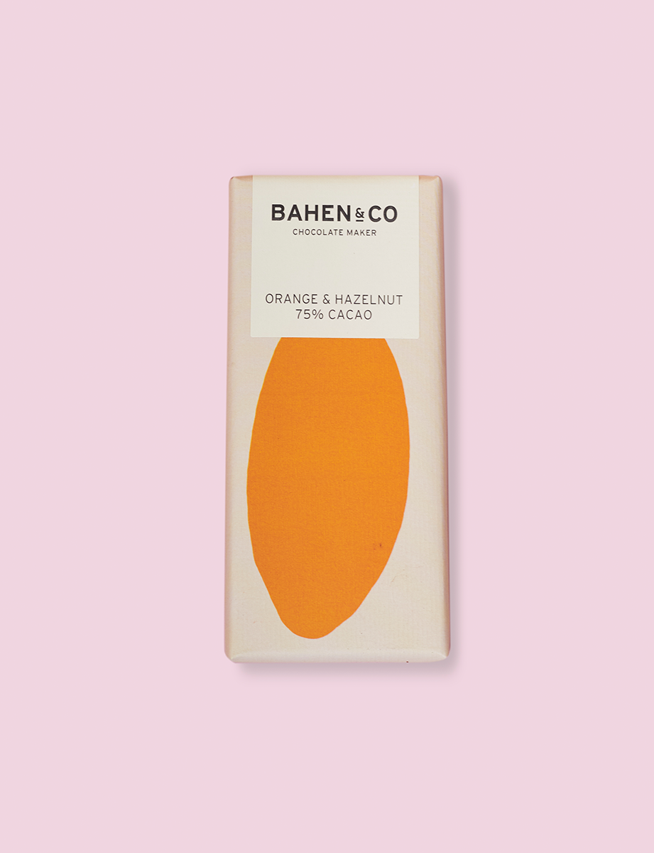 Bahen & Co Orange & Hazelnut Chocolate