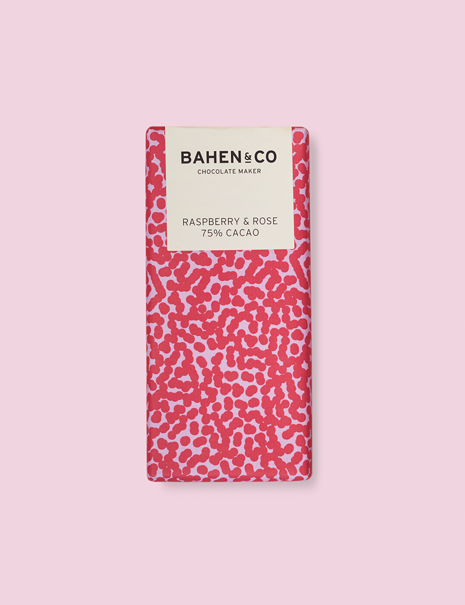 Bahen & Co Raspberry & Rose Chocolate