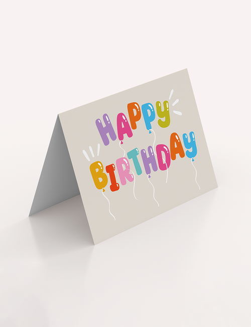 Happy Birthday Card