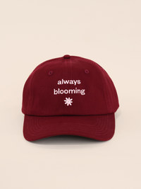 Always Blooming Embroidered Cap