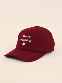 Always Blooming Embroidered Cap