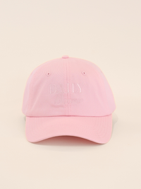 Blooming Pink Embroidered Cap