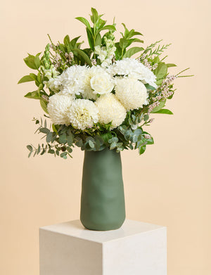 Extra Large White + a vase!