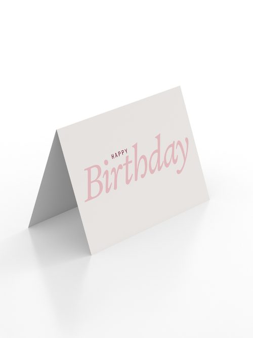 Happy Birthday Card