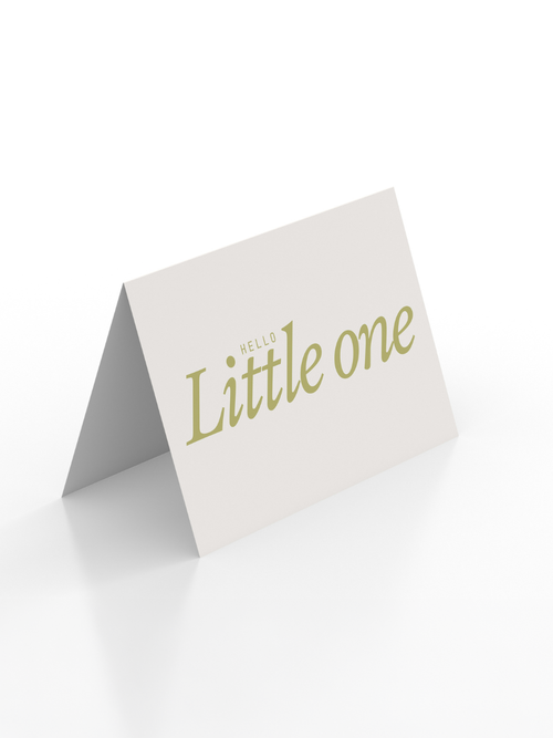 Hello Little One Card