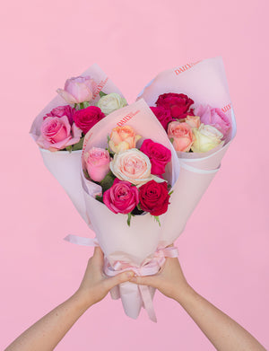 Sweet Bakes Bundle with Mixed Roses