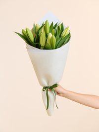 Oriental Lilies + a vase!