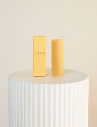 LAGOM Wide Pillar Candle - Caramel