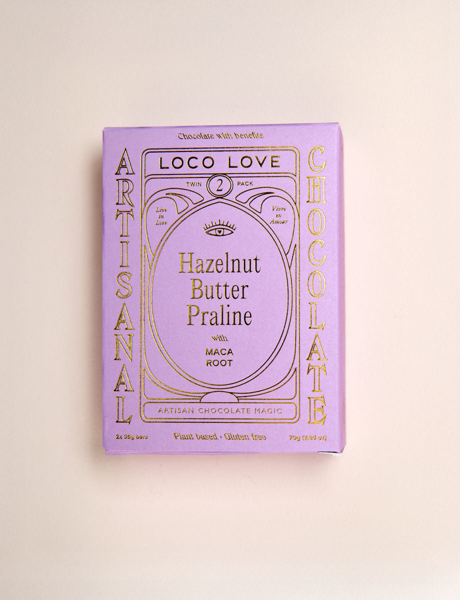 Loco Love Hazelnut Butter Praline Chocolate
