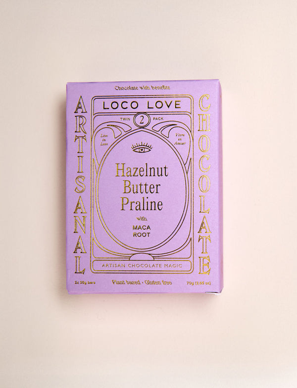 Loco Love Hazelnut Butter Praline Chocolate
