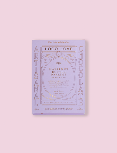 Loco Love Hazelnut Butter Praline Chocolate