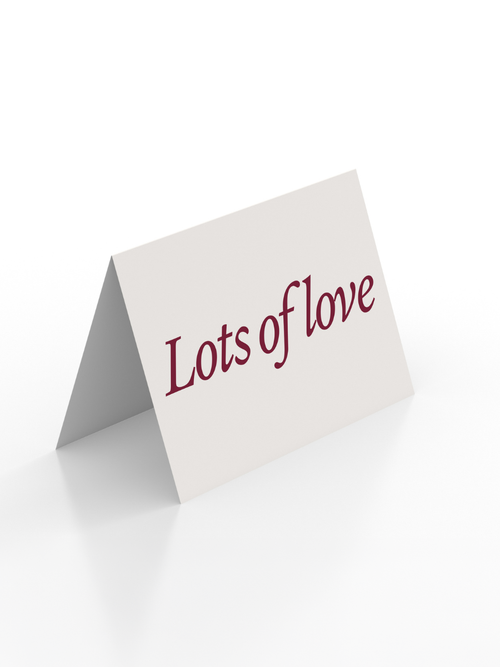 Lots of Love Card