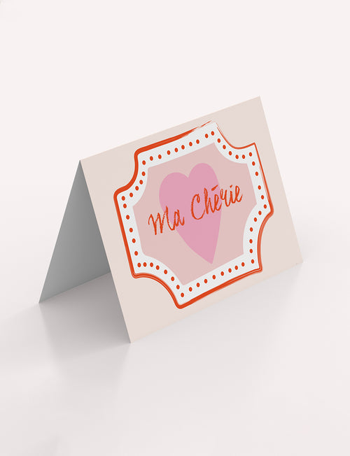 Ma Chérie Card