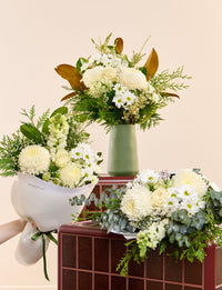 Medium White Bouquet