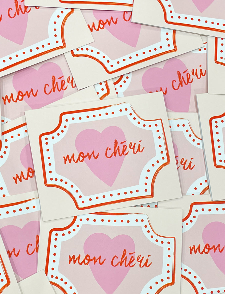 Mon Chéri Card