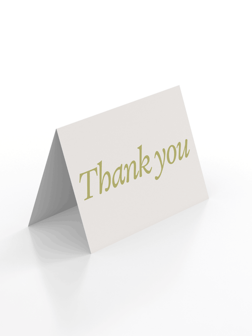 Thank You Card