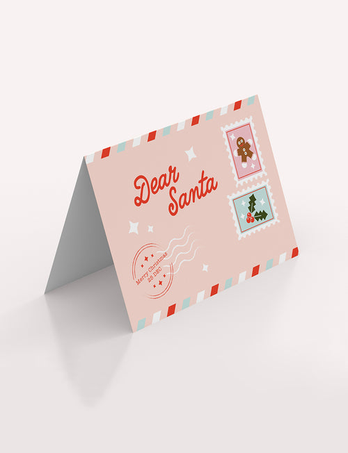 Dear Santa Card