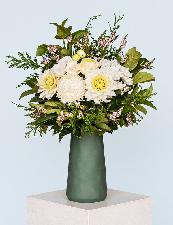 Medium Tulip Vase - Moss