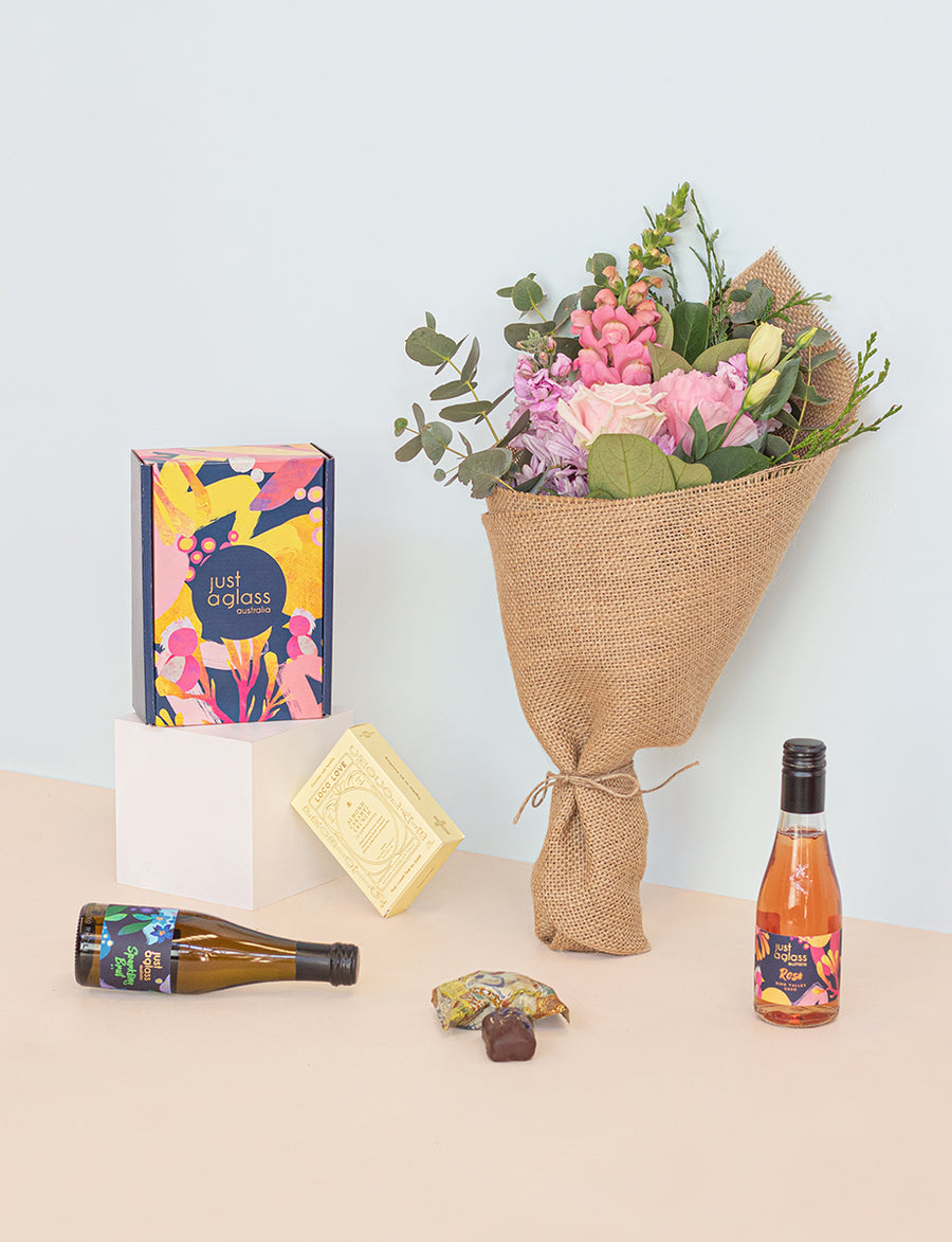 Online gift hamper same day delivery Brighton | Abundance of love – Think  Blooms